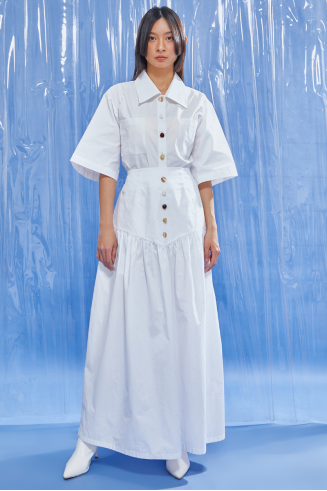 AYA SKIRT - SEASHELL