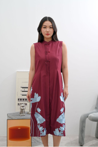 LIAN HUA DRESS - EMBROIDERY