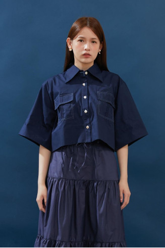 DERA SHIRT - NAVY