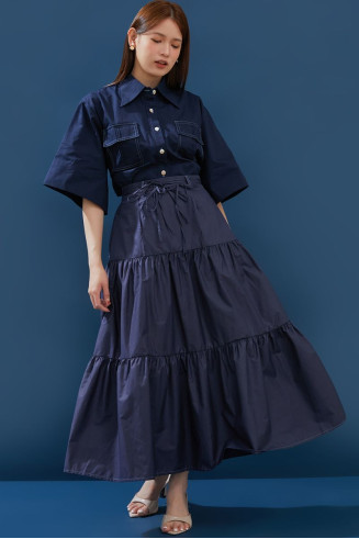 ELLAE SKIRT - NAVY