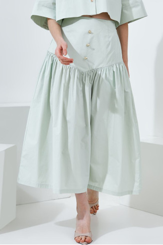 AYLA SKIRT - EUCALYPTUS