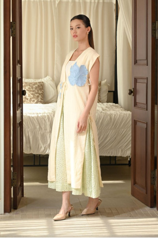 AZALEA VEST - CREME