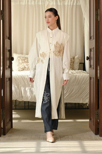 AZALEA VEST - IVORY