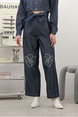 BARREL PANTS - LYOCELL DENIM