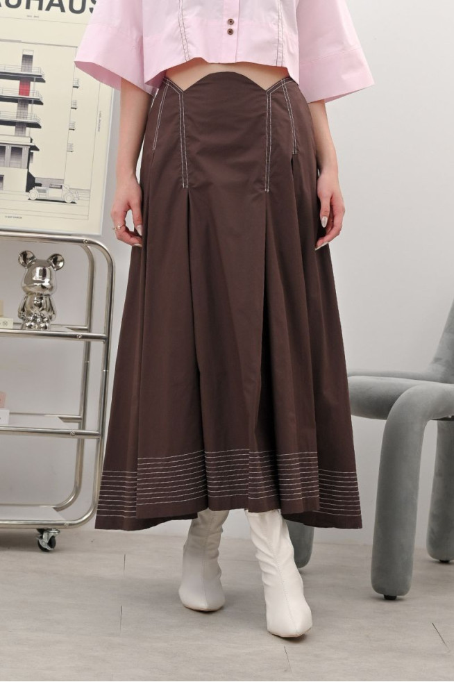 MASSA SKIRT - ESPRESSO